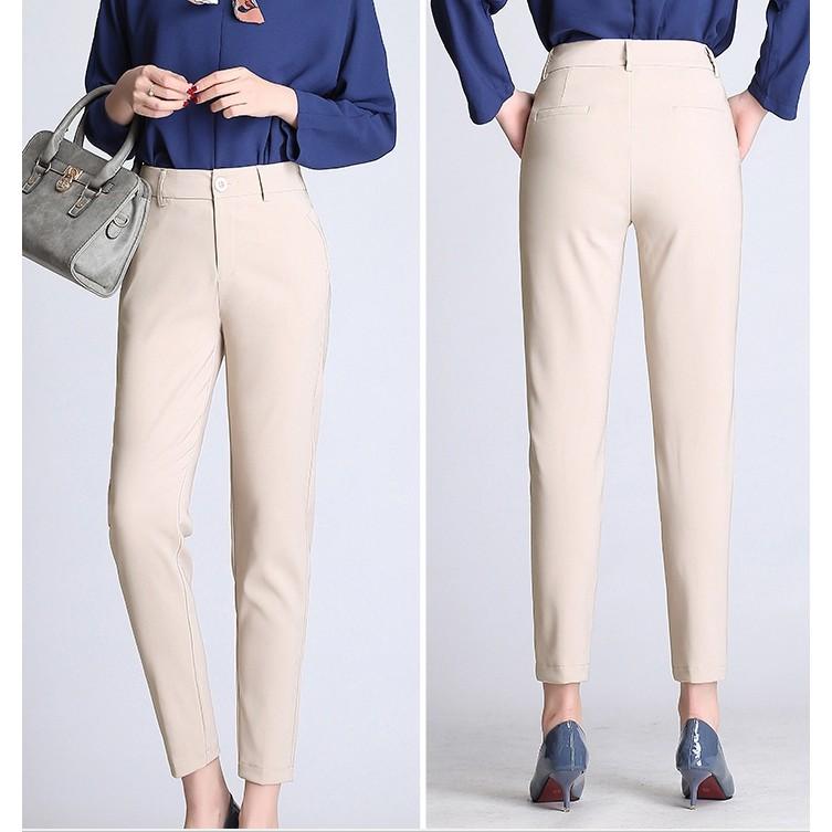 Quần nữ baggy công sở có hai túi sau - TQ94