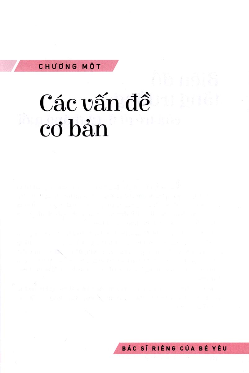 Bác Sĩ Riêng Của Bé Yêu - Bước Đệm Vững Chắc Vào Đời (Bác Sĩ Huyên Thảo) - TRẺ