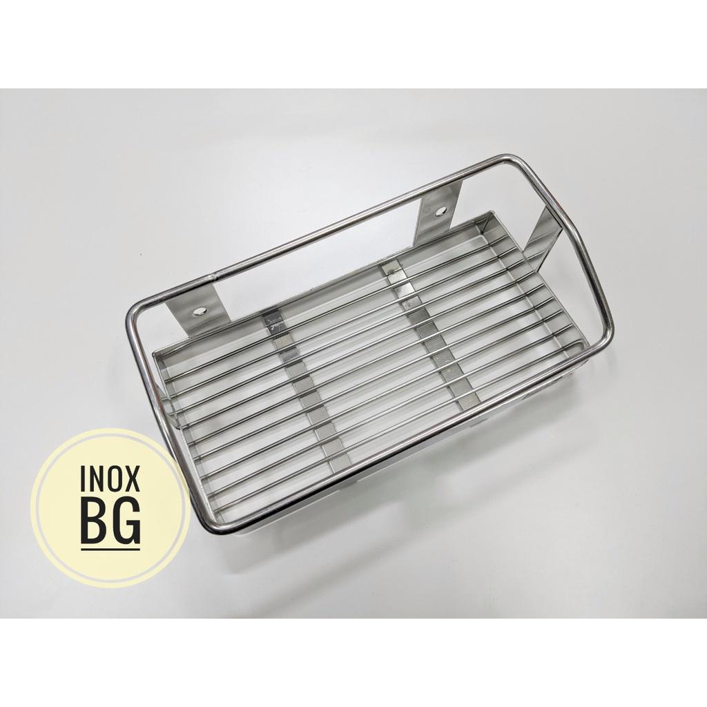 Kệ gia vị 20/30/36/40/50cm Inox 304, Kệ để đồ nhà tắm, nhà bếp kèm đinh ốc