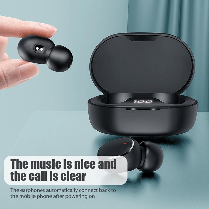 Tai Nghe Bluetooth Không Dây Chống Ồn Cho Xiaomi Redmi