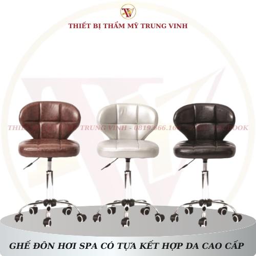 Ghế Xoay Spa Có Tựa, Ghế Phun Xăm TMV SPA Cao Cấp