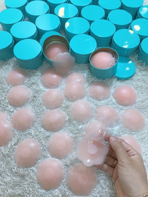 Miếng dán ngực hộp xanh 5 đôi