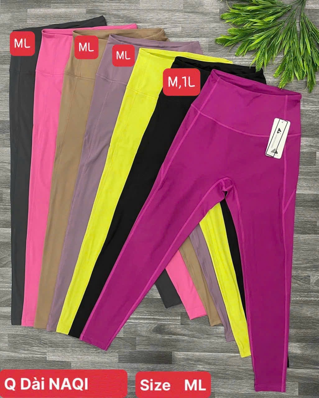 Quần Legging  Nữ Thun Lạnh Cao Cấp Tập Yoga Gym Aerobic