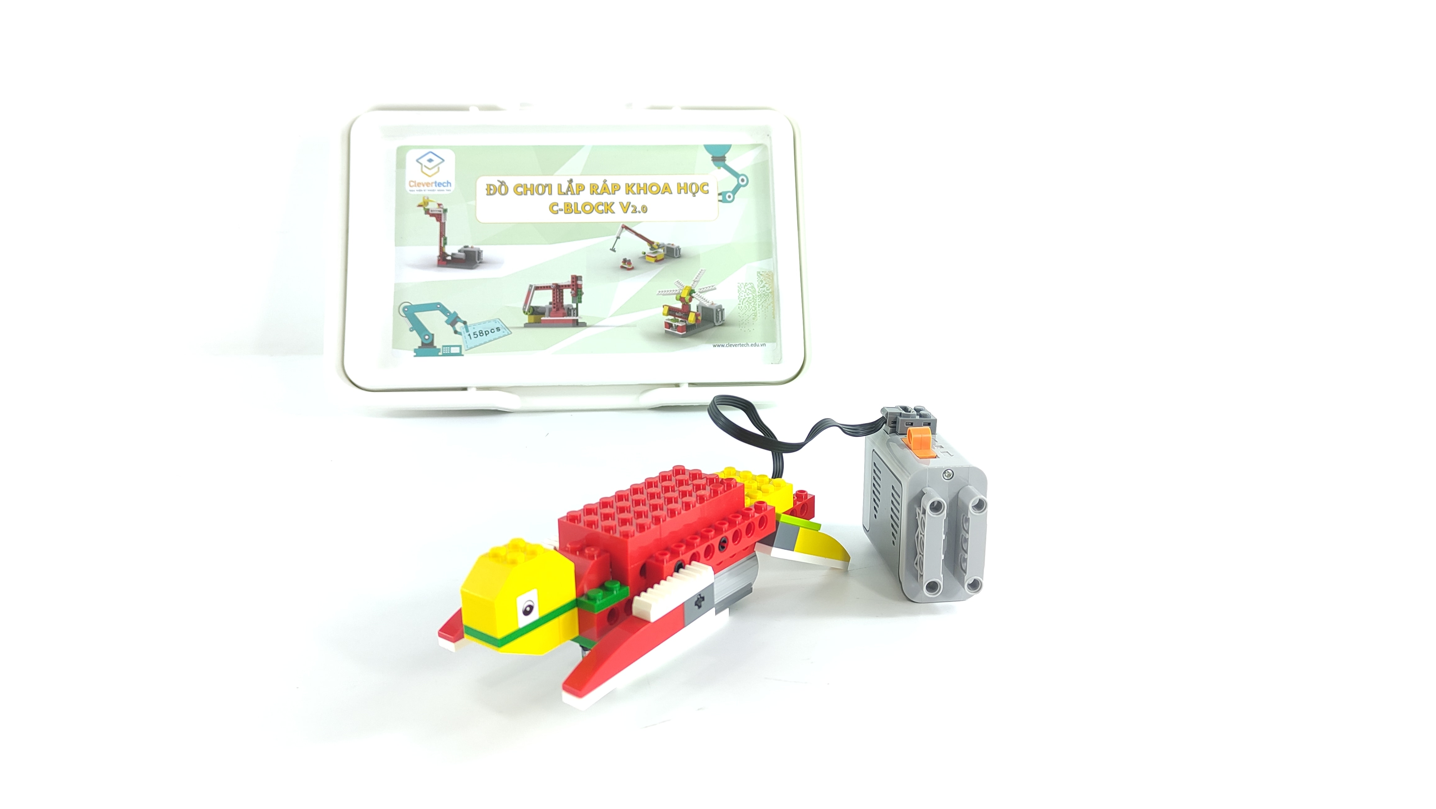 Bộ lắp ghép lập trình Robot khoa học thông minh C-Block 2.0 đồ chơi giáo dục STEAM