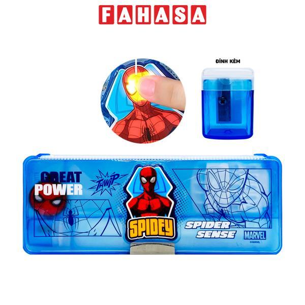 Bóp Viết Nhựa Spider-Man Kèm Chuốt Chì - iiGEN YZ310077