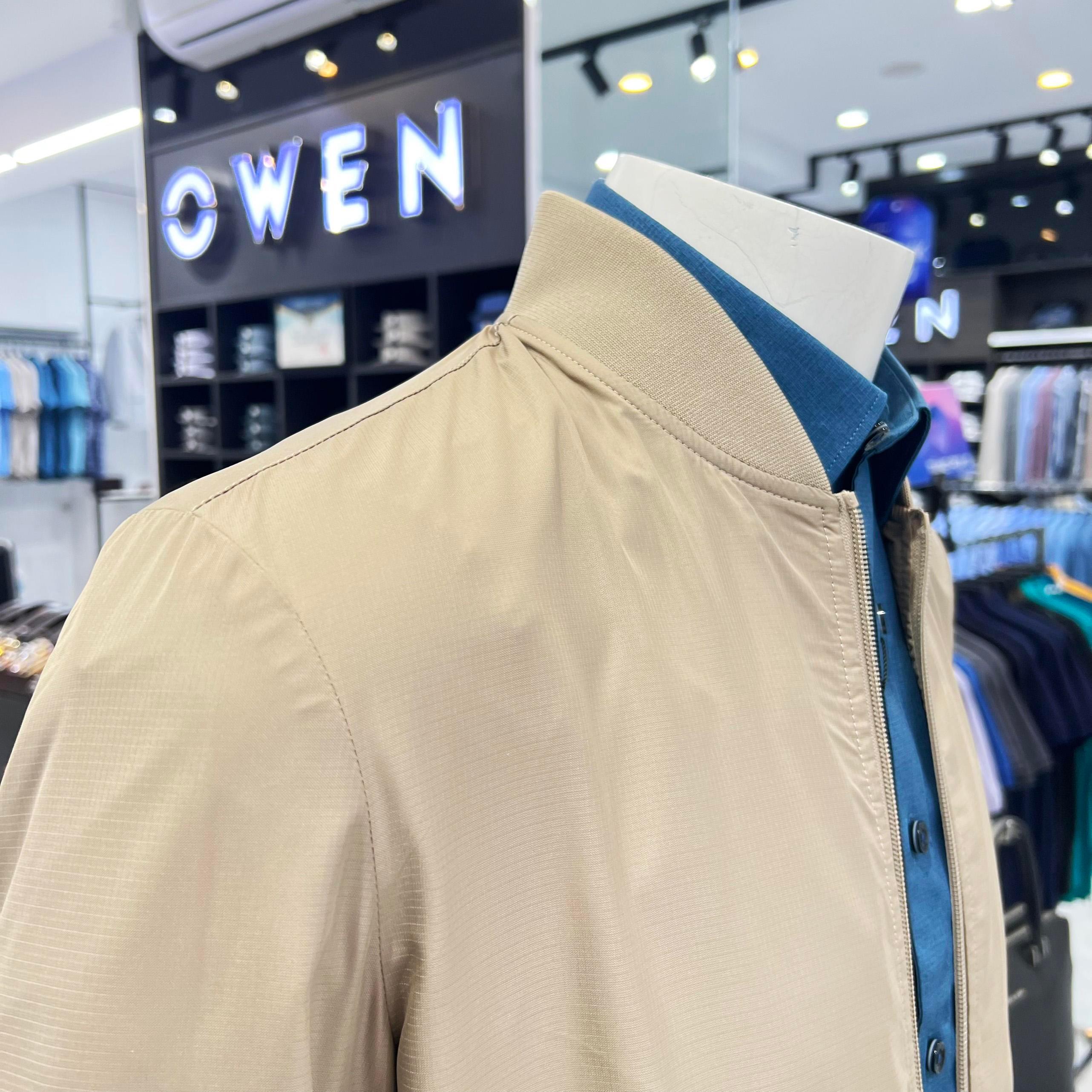 Áo khoác nam, áo Jacket OWEN cao cấp giữ ấm tốt JK231611