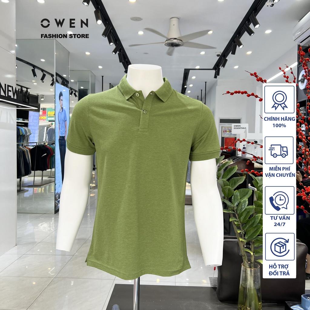 Áo Polo nam Owen chất Cotton thấm hút mồ hôi thoáng mát Mã APV231370