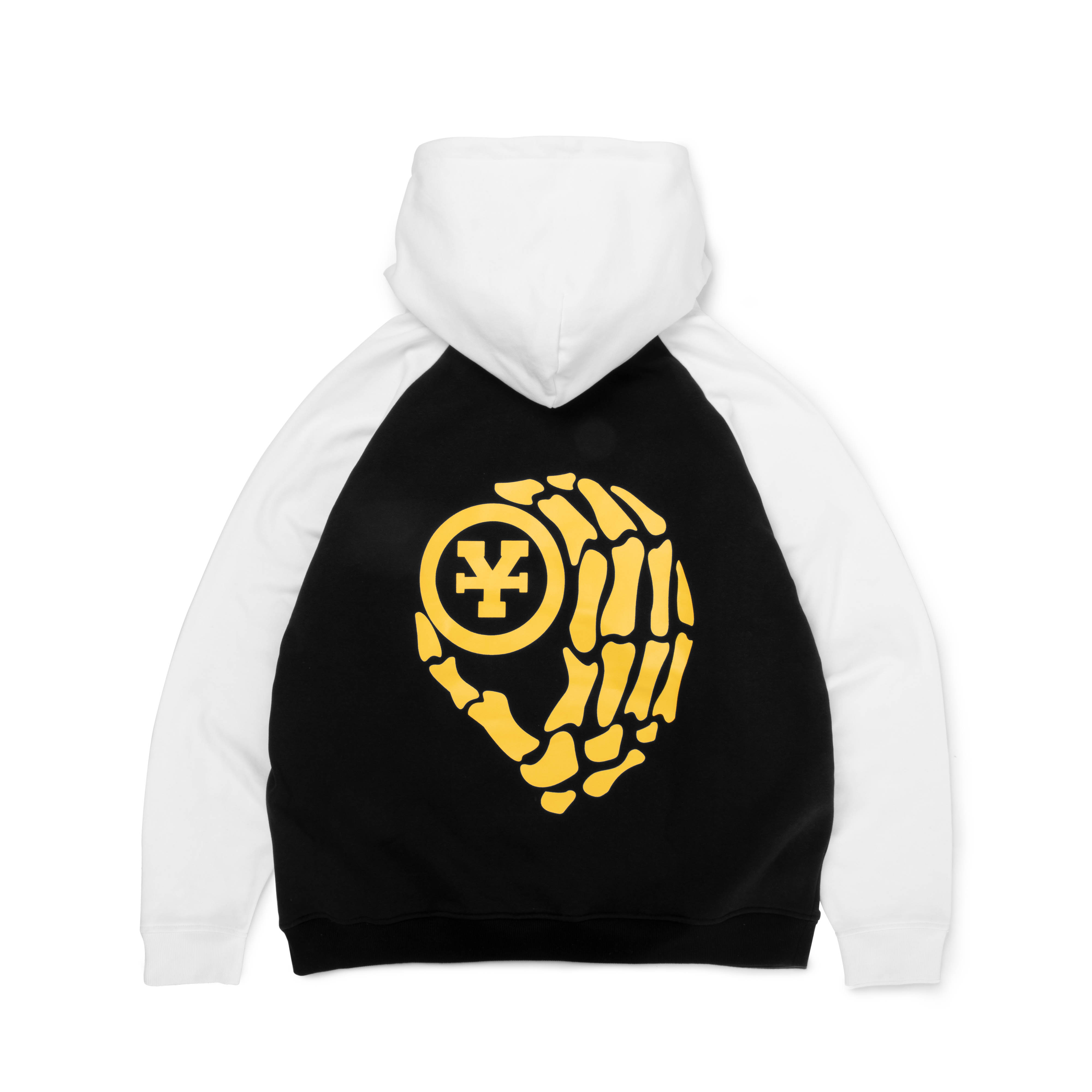 Áo Khoác DirtyCoins Club Raglan Hoodie - Black/White