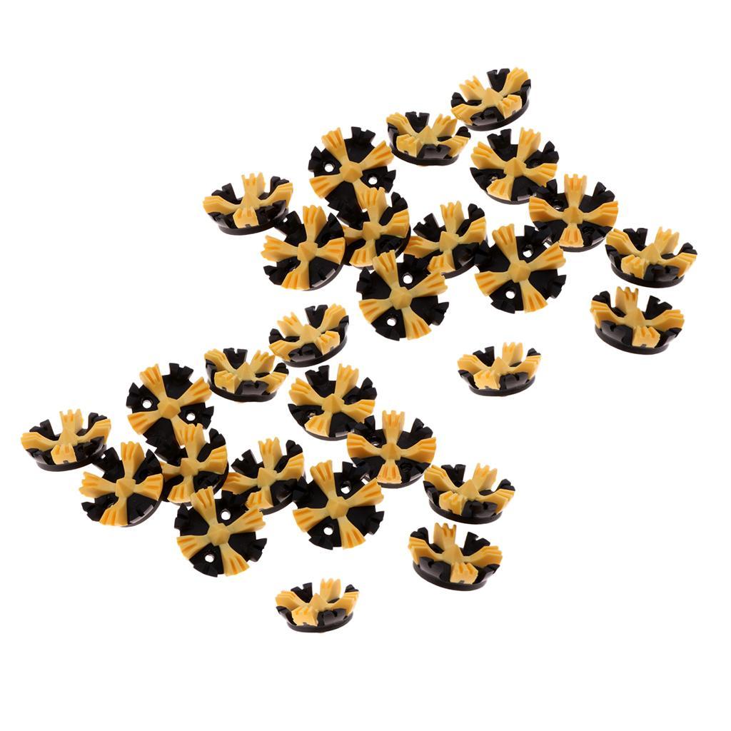 Set of 28 Golf Shoe Spikes with Diameter: 25 mm/1 inch for Golf Shoes, Durable & Reliable