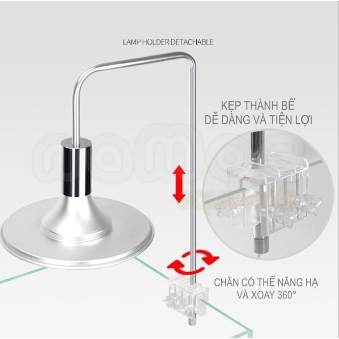 Đèn LED Dĩa - LED Kẹp Xinma - Ánh Sáng Trắng và RGB | Đèn Cho Hồ Thuỷ Sinh, Bán Cạn