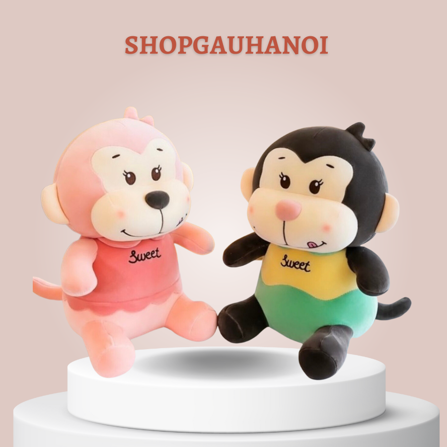 Gấu bông khỉ sweet hàng Quảng Châu cao cấp