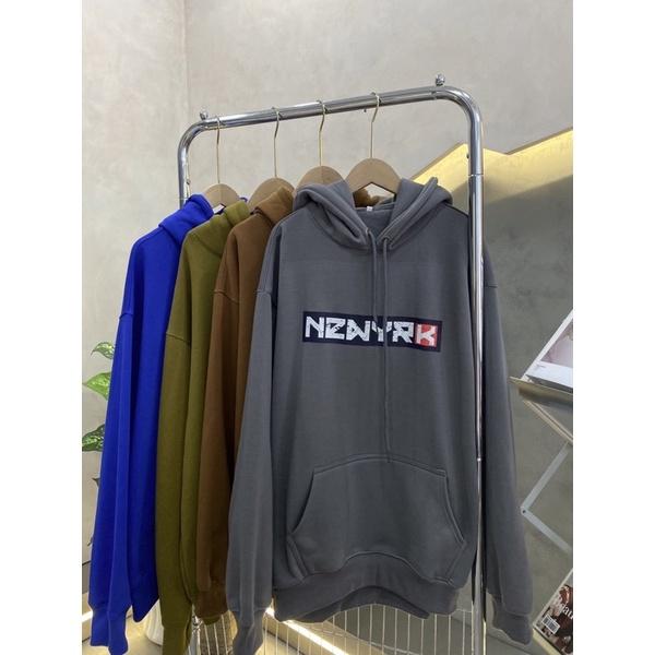 Hoodie xám hoodie nỉ cotton chất vải mịn dày dặn