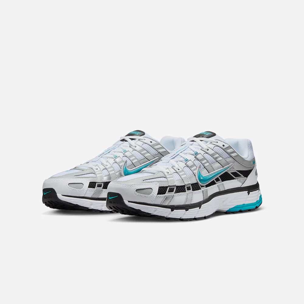 Giày thời trang nam NIKE NIKE P-6000 - WHITE/DUSTY CACTUS-METALLIC SILVER-BLACK - 9 US