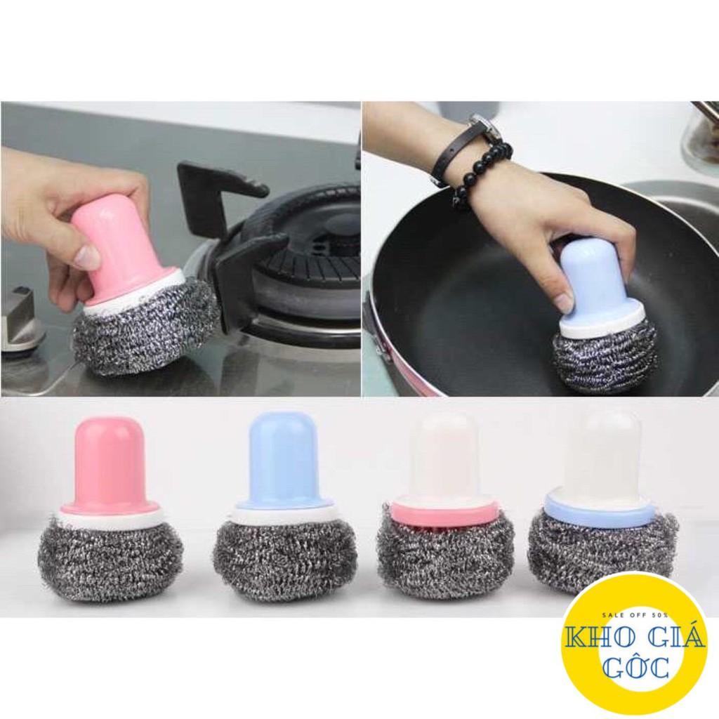 Dụng Cụ Cọ Xong Nồi Có Tay Cầm Siêu Sạch