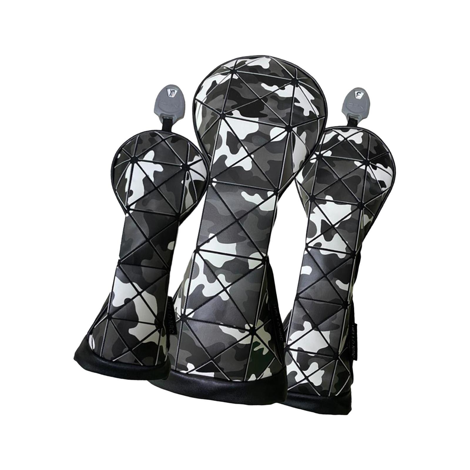 Golf Club Head Cover Protective Sleeve Driver Headcover Golf Club Protectors