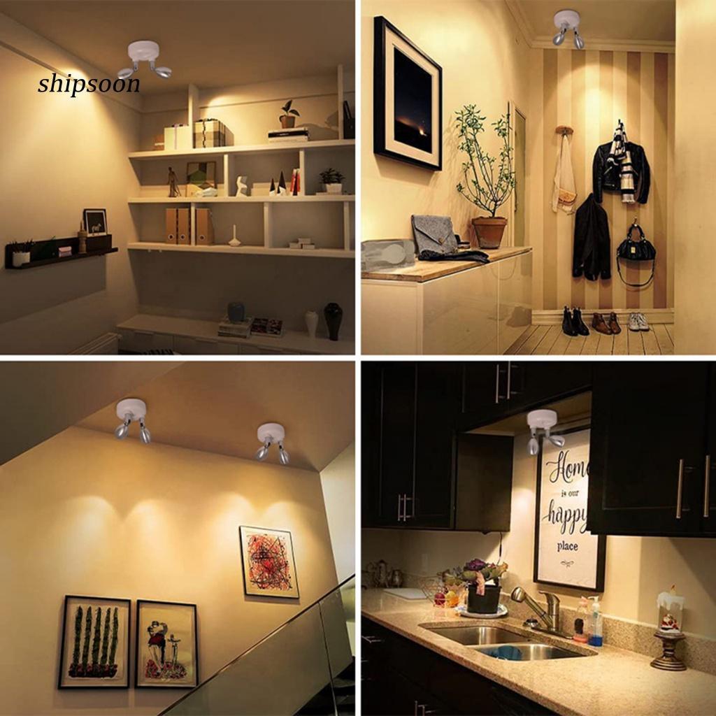 Set 2 Đèn Chiếu Sáng Dùng Pin Kèm Điều Khiển Từ Xa Tiện Dụng