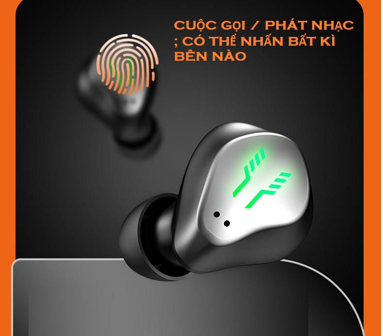 Tai Nghe Bluetooth 5.3 H9, TWS Chống Ồn Thông Minh ENC, Âm Thanh Hifi - Stereo , Độ Trễ Chơi Game 45ms