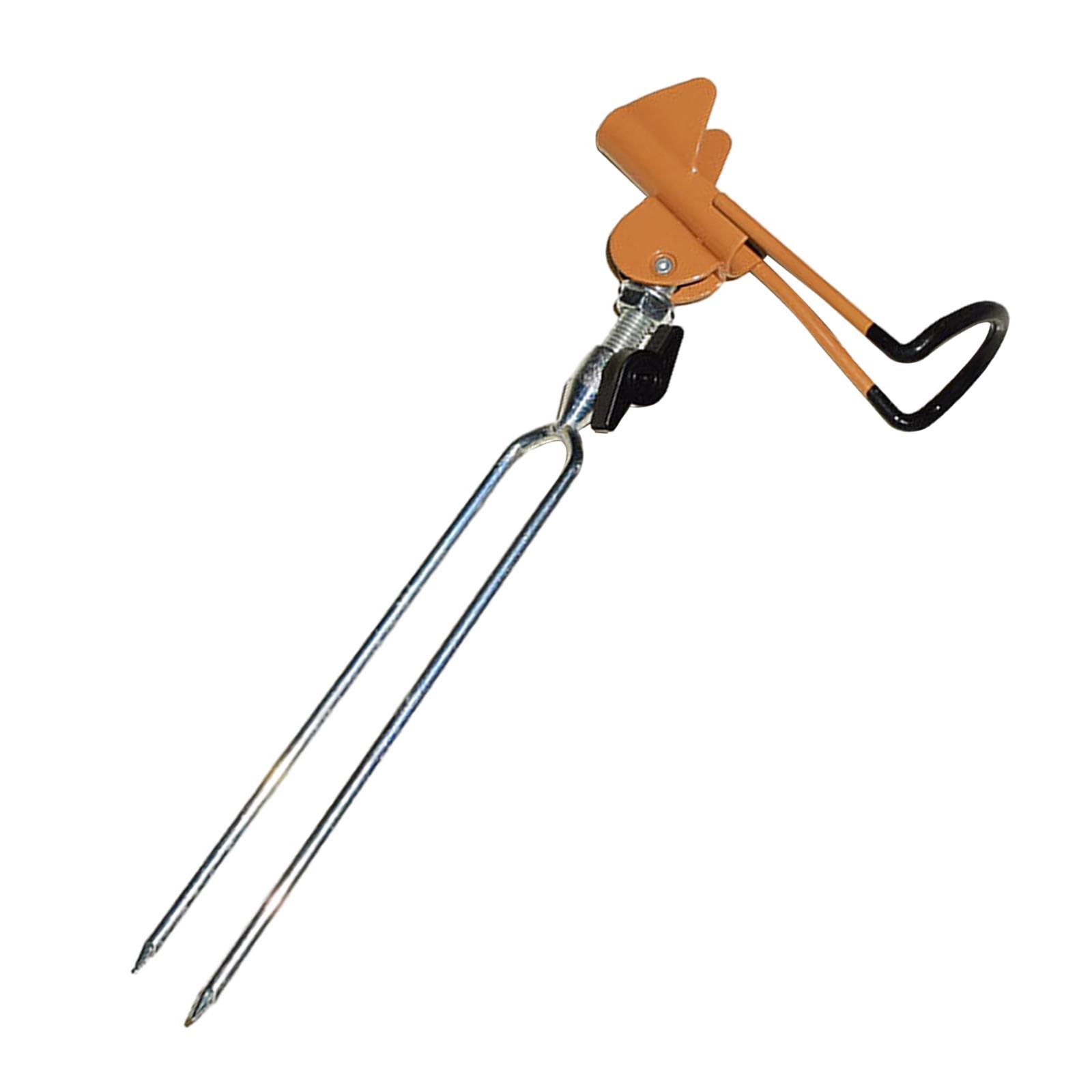 Fishing Rod Holder, Bracket Rod Pole Holder Premium Tool Fish Tool Portable Adjustable Fishing Rod Support Fishing Rod Stand for Sea, River