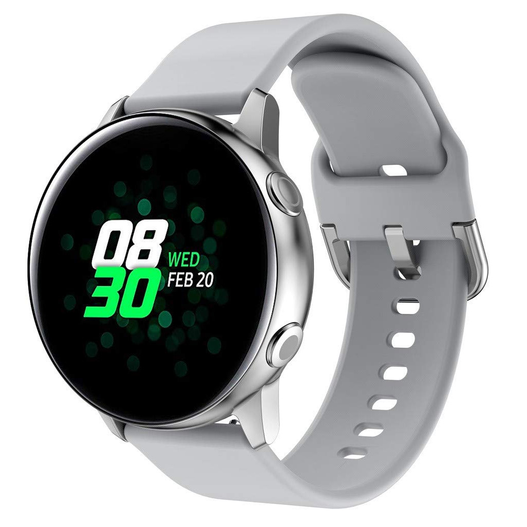 Dây Silicon Cho Galaxy Watch Active2, Galaxy Watch Active1, Galaxy Watch 42 Size 20mm