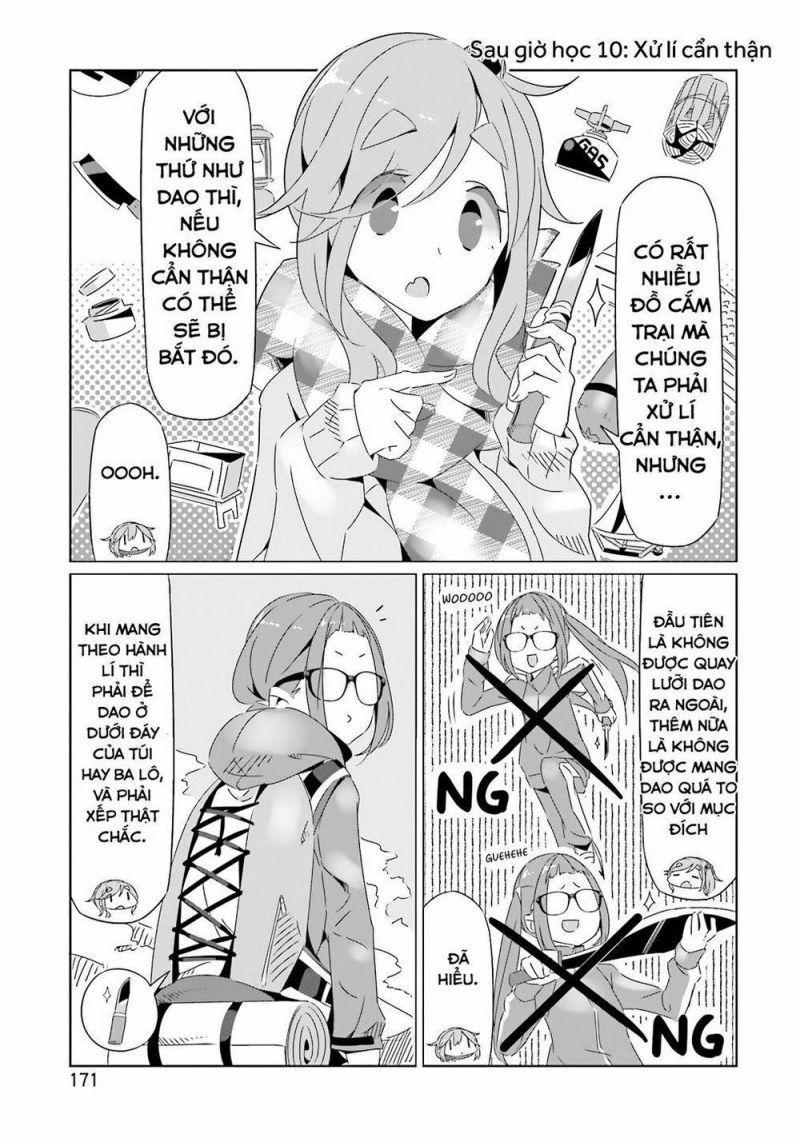 Laid-Back Camp chapter 18.5 21