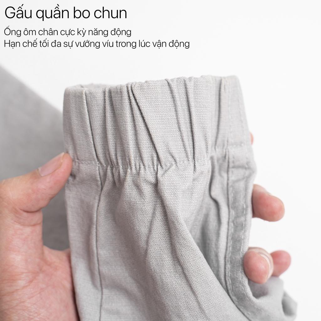 Quần Jogger nam túi hộp cao cấp BAMI HOME chất kaki co giãn phong cách, cá tính QJG- 01