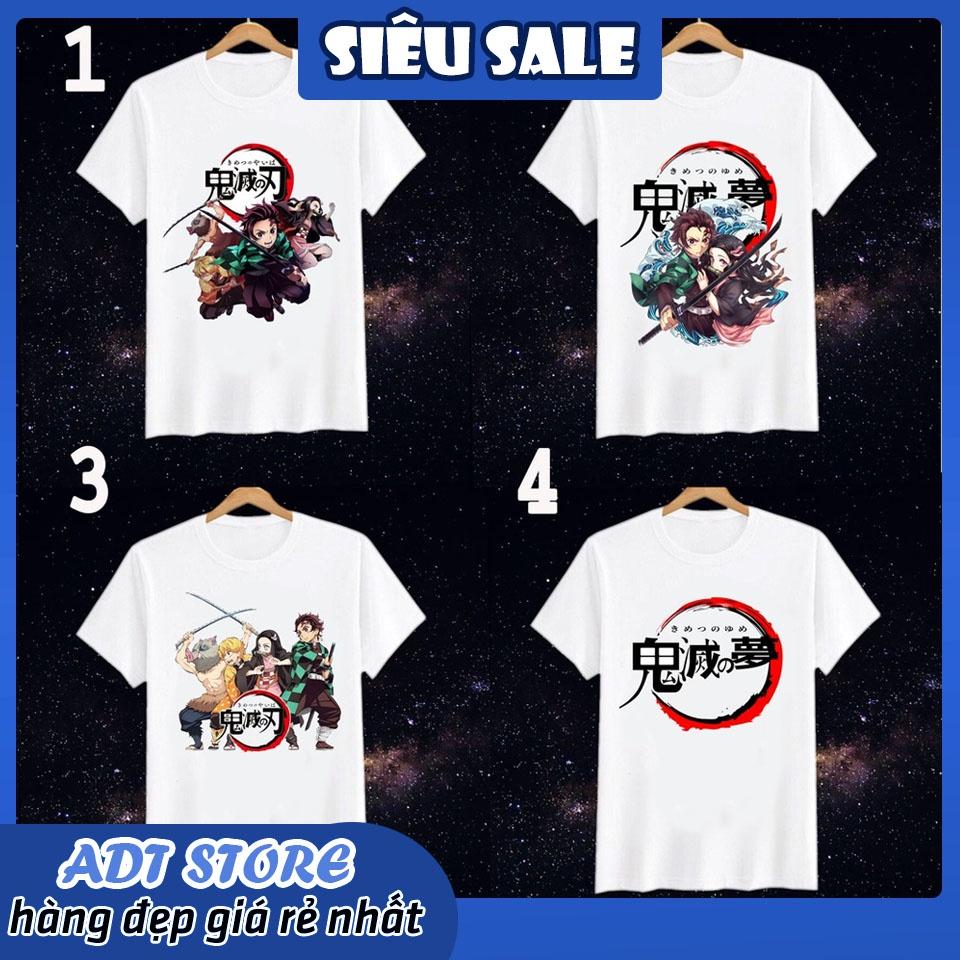 Áo thun anime Kimetsu no yaiba - Thanh gươm diệt quỷ full team đủ nhân vật cực chất
