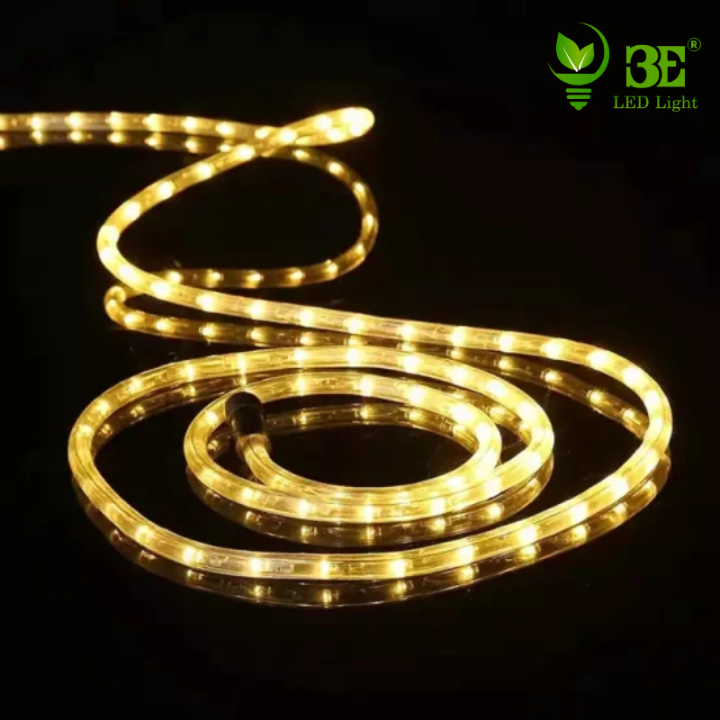 Đèn LED dây năng lượng mặt trời 3E LED LIGHT chống nước chiều dài 10 mét ánh sáng vàng chuyên dụng ngoài trời