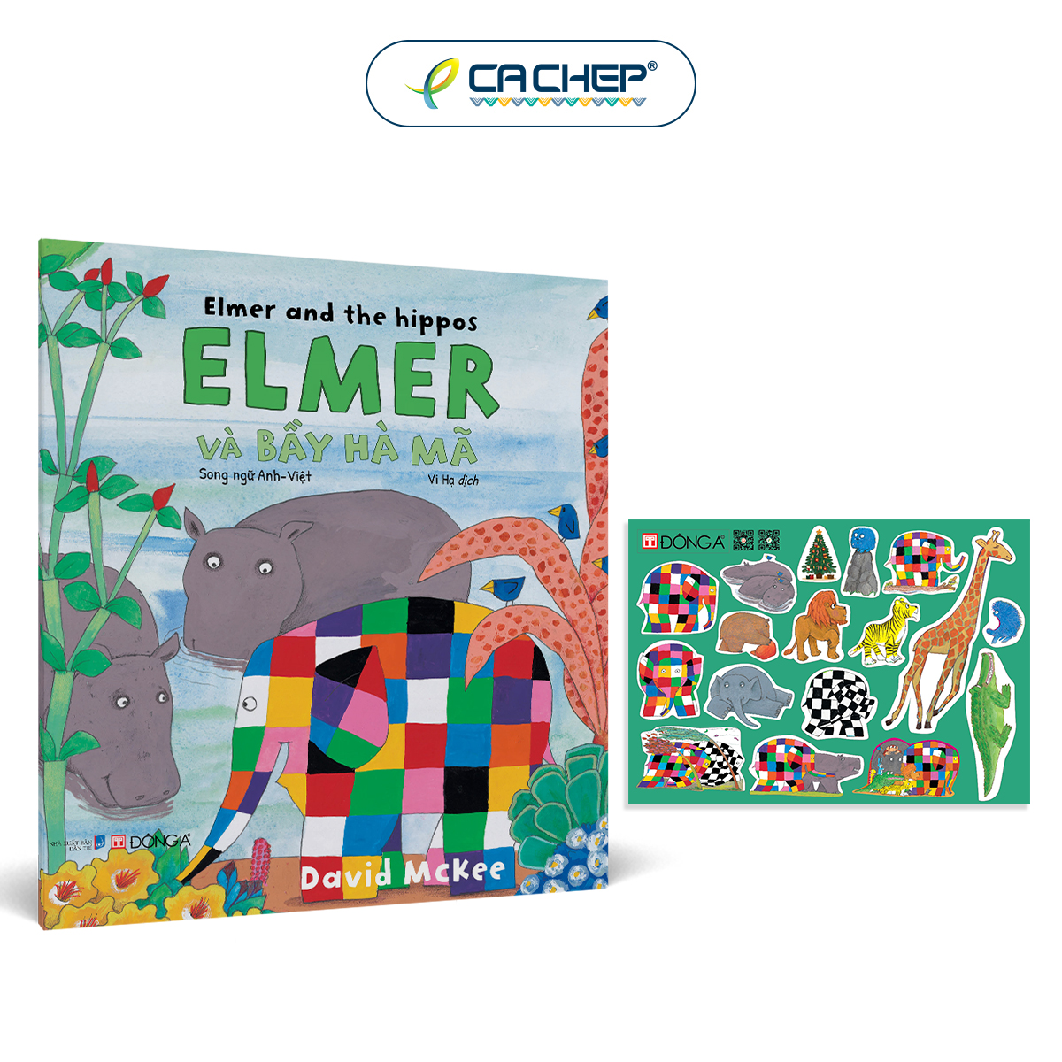 Elmer và bầy hà mã - Tặng 1 sticker đồng bộ