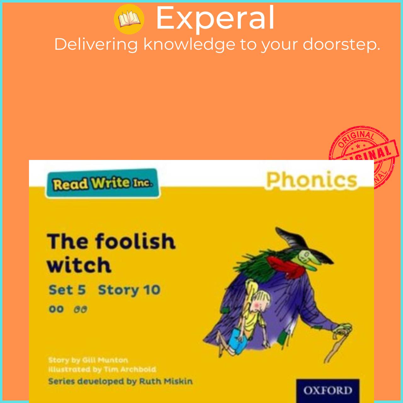 Hình ảnh Sách - Read Write Inc. Phonics: The Foolish Witch (Yellow Set 5 Storybook 10) by Tim Archbold (UK edition, paperback)