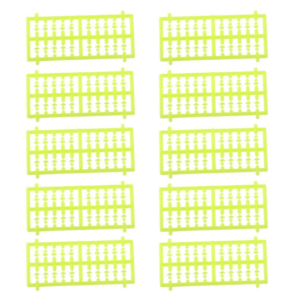 10 Frames/100pcs Carp Fishing Boilie Stops Dumb Bells Hair Rig Stops Tackle
