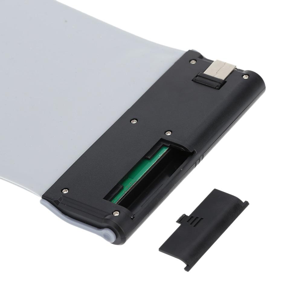 Bàn phím không dây silicon mềm có thể giặt được với Bộ thu USB cho PC