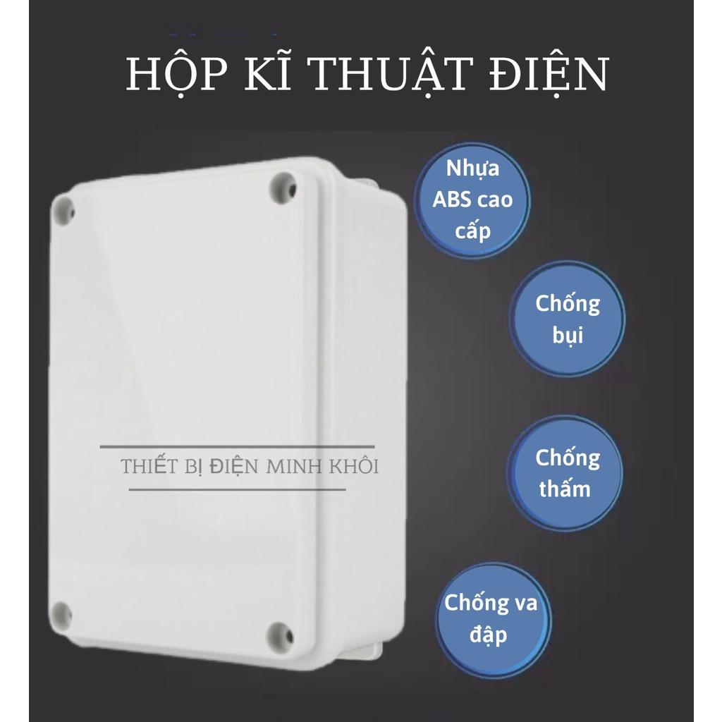 Hộp Nối Điện Chống Cháy Sino, hộp kỹ thuật điện camera, nối âm tường Sino nhựa