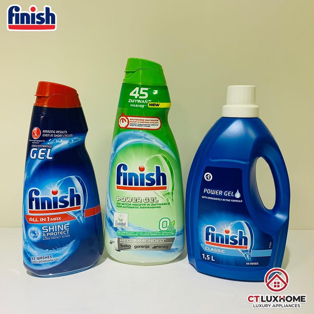 Gel rửa chén bát Finish - Gel rửa chén bát Eco 0%