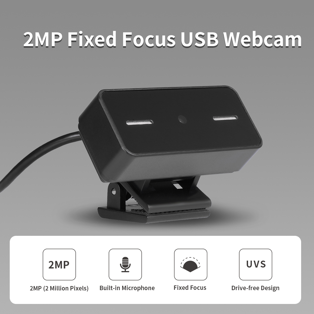 Webcam Tích hợp micrô Độ nét cao không có ổ đĩa cho Máy tính xách tay PC