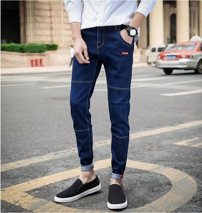 Quần jeans nam dáng baggy trẻ trung, thời trang phong cách trẻ