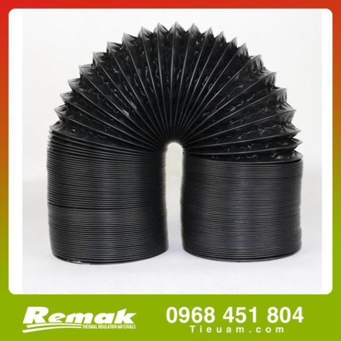 Ống mềm 2 lớp 250mm Ống gió mềm không bảo ôn phủ nhựa Siều bền