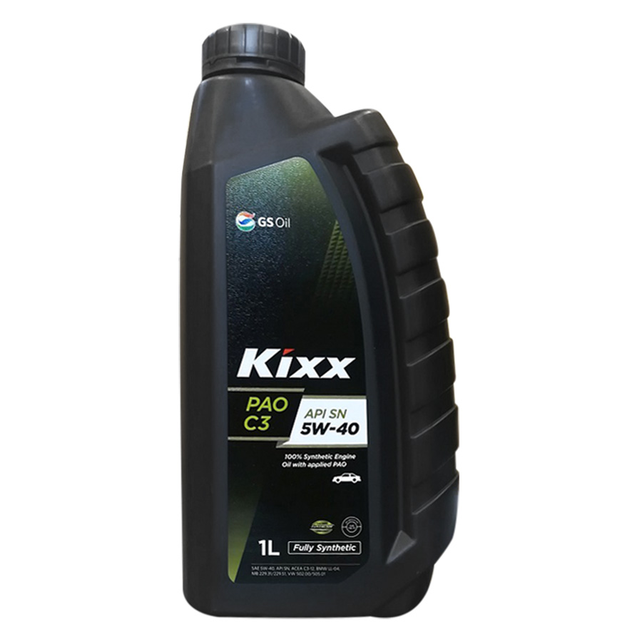 Dầu Nhớt Kixx Pao C3 API SN 5W-40 (1L)