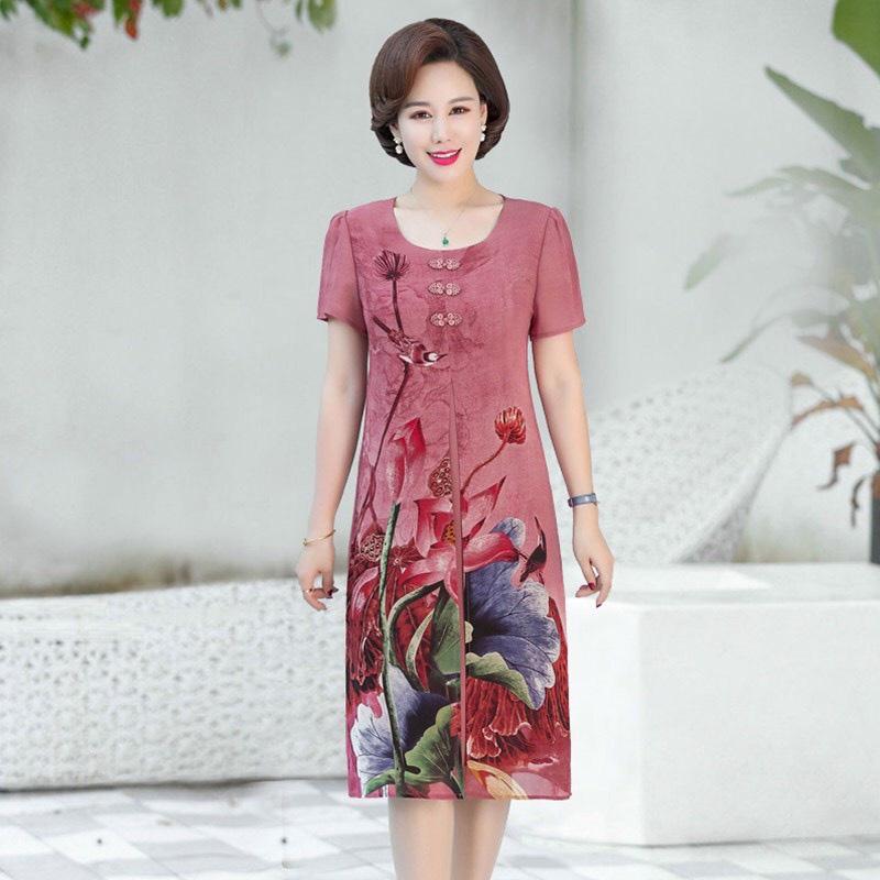 ️Có Big Size️ĐẦM TRUNG NIÊN NỮ CÁCH TÂN SANG TRỌNG - LỊCH SỰ- QUÝ PHÁI, ĐẦM XINH TẶNG MẸ ĐI TIỆC