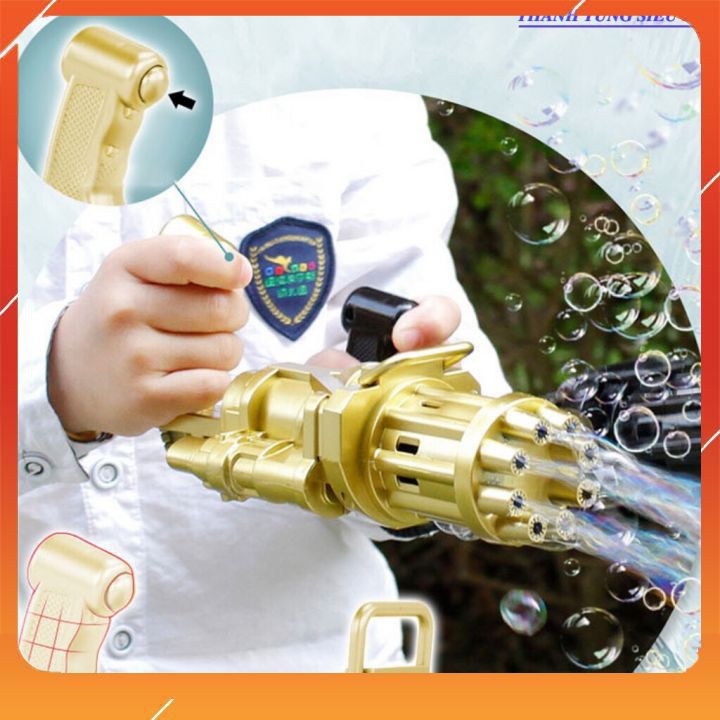 Đồ chơi máy bắn bóng có 8 nòng