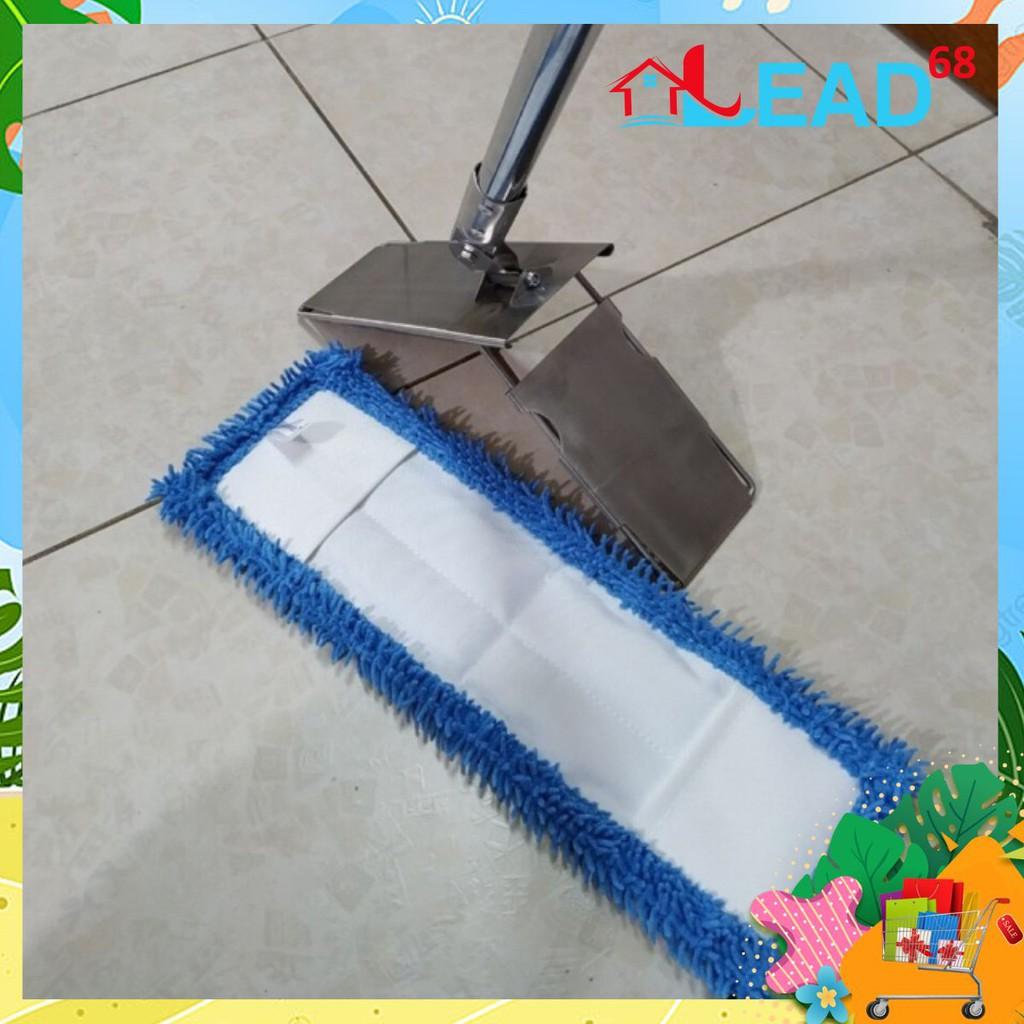 Chổi lau nhà công nghiệp 45cm cán rút homeinno