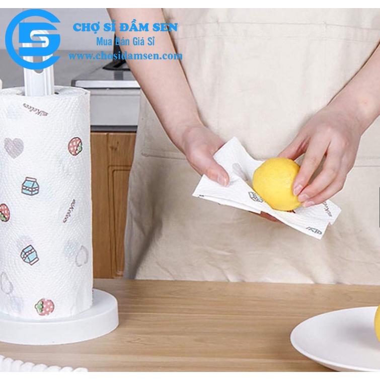 Cuộn khăn giấy lau bếp size 20cm Cuộn khăn giấy đa năng có thể tái sử dụng G270-KhanGiayLauBep-20cm