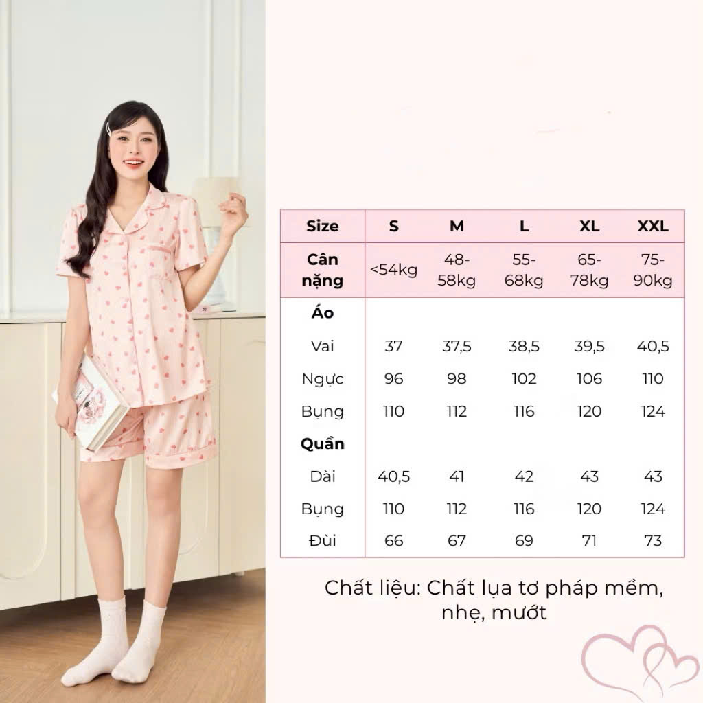 Bộ Đồ Bầu Chất Liệu Lụa Ngọc Trai Mặc Hè và Sau sinh AZ261