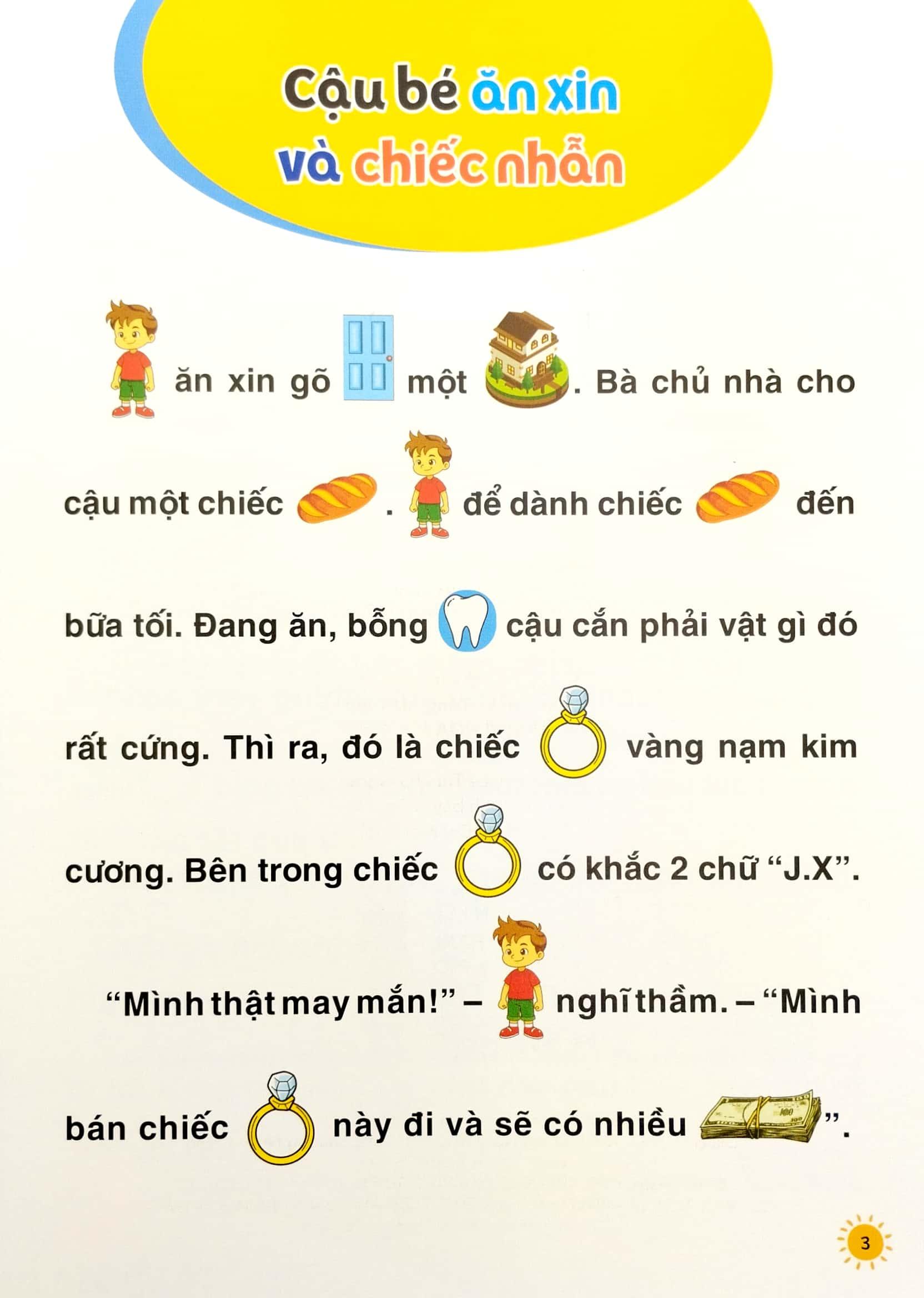 Truyện Tranh Tư Duy Cho Bé - Song Ngữ Việt-Anh - Trung Thực