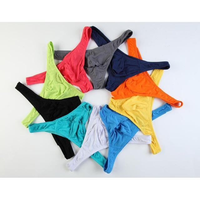 QUẦN LÓT LỌT KHE NAM TRƠN VÀ SỌC COTTON