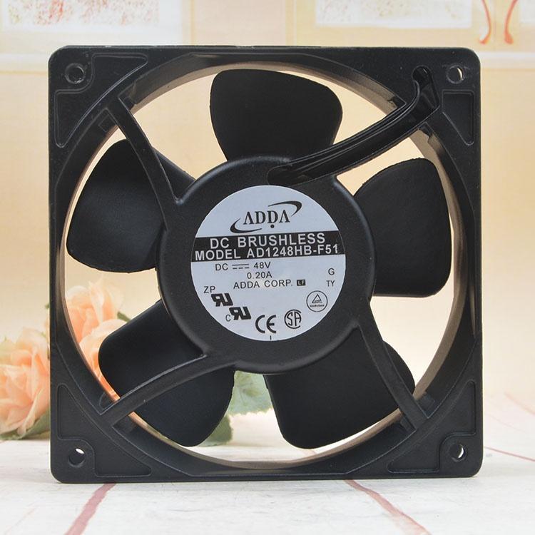 Hàng Mới Về Mới Quạt Tản Nhiệt ADDA AD1248HB-F51 12cm 48v 0.20A 12038 IP55 Chống Thấm Nước