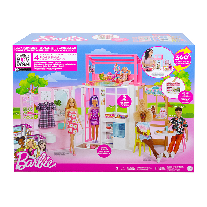 Đồ Chơi BARBIE Ngôi Nhà Của Búp Bê HCD47