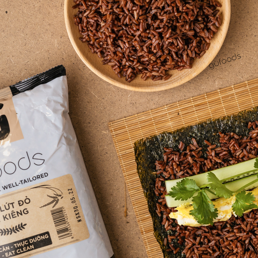 Gạo lứt ăn kiêng GUfoods - Hỗ trợ Giảm cân - Thực dưỡng - Eat clean