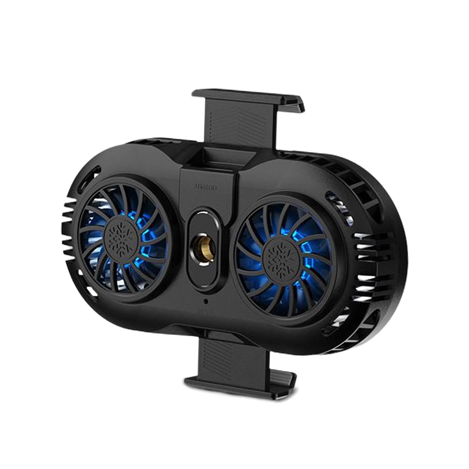 Mobile Phone Gaming Phone Cooler Black