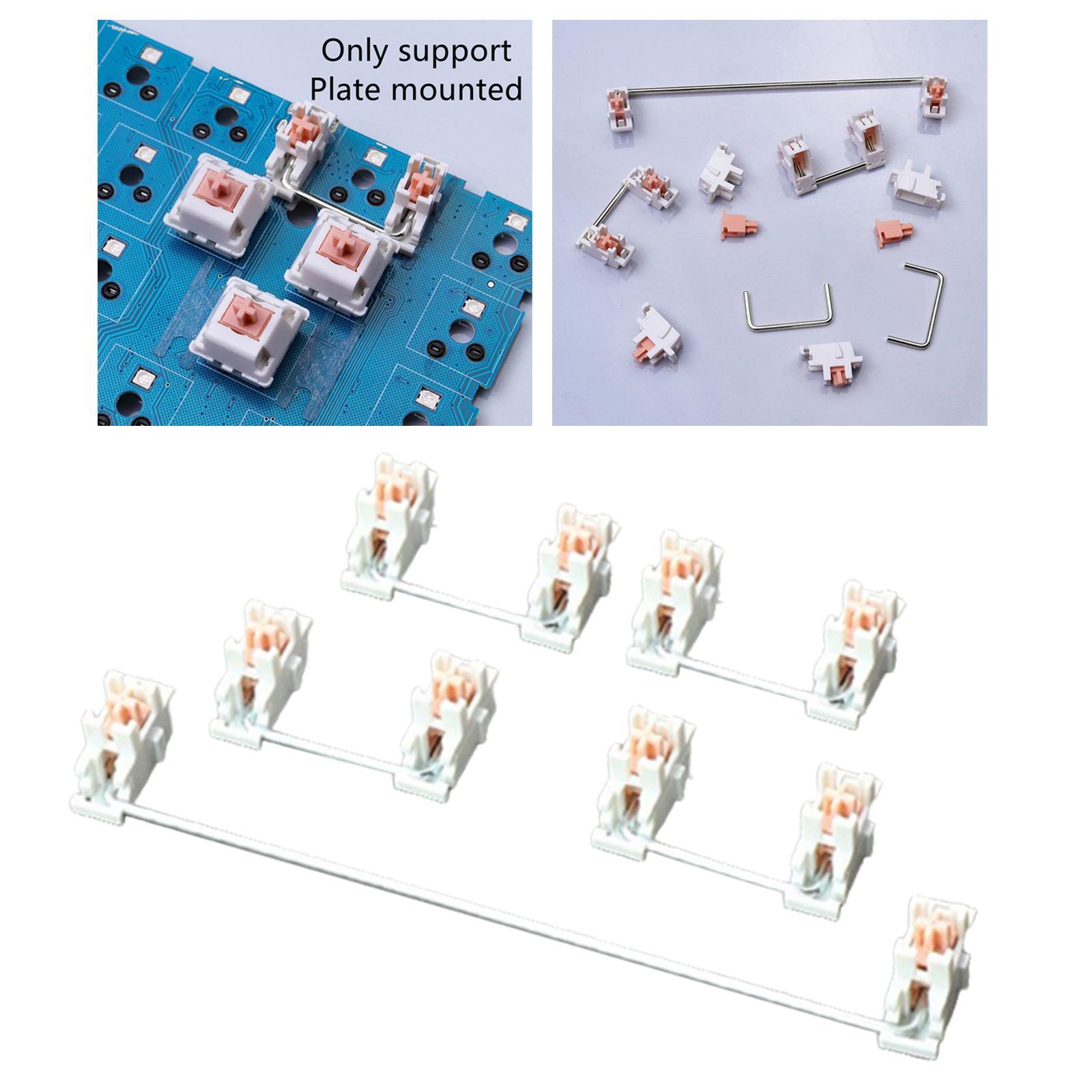 2U 6.25U Plate Mounted Stabilizers Customized Keyboard DIY Accessories for Mechanical Keyboard
