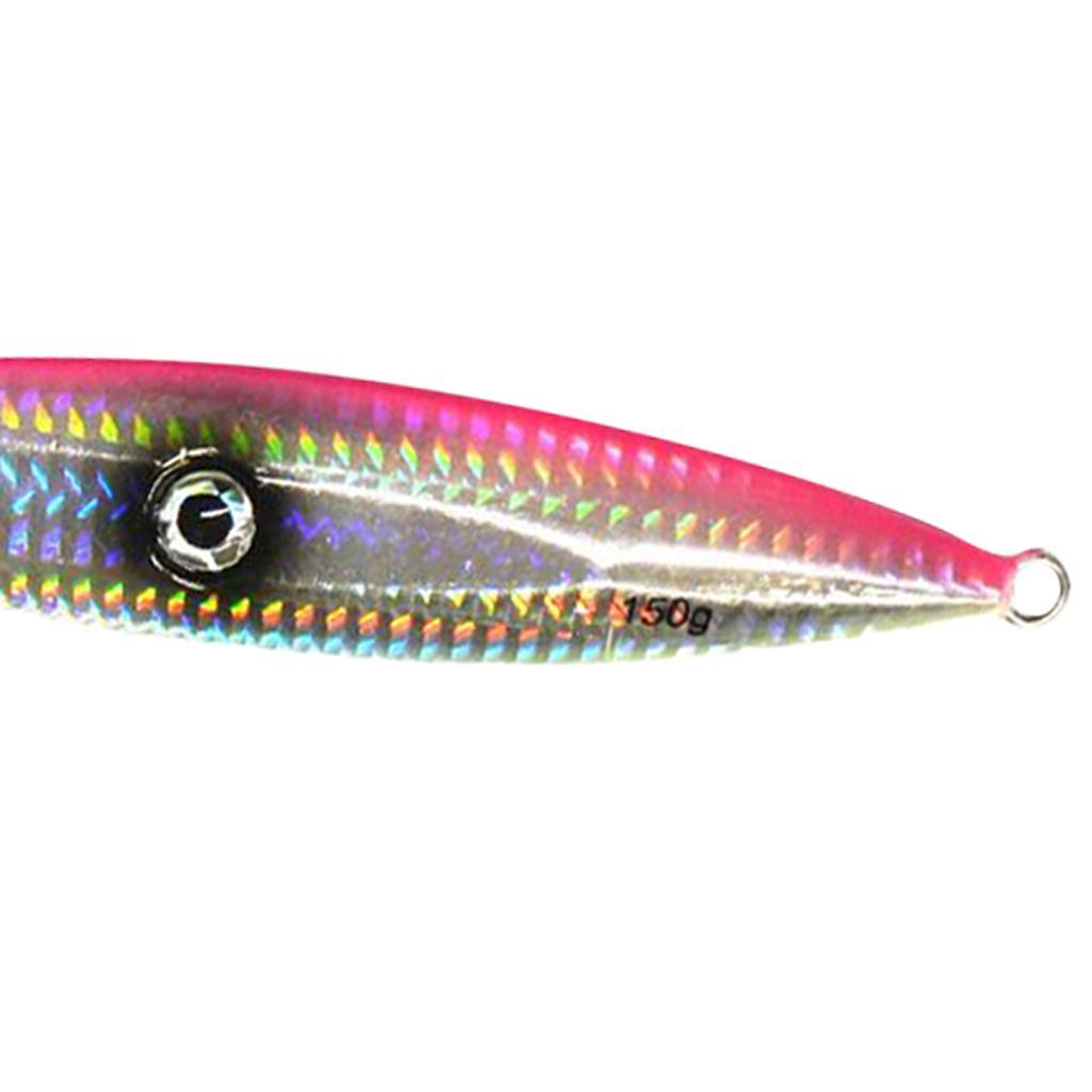 2pcs 150g Heavy Fishing Lures Metal Baits Casting Lures Deep Spoon Bass Jigs